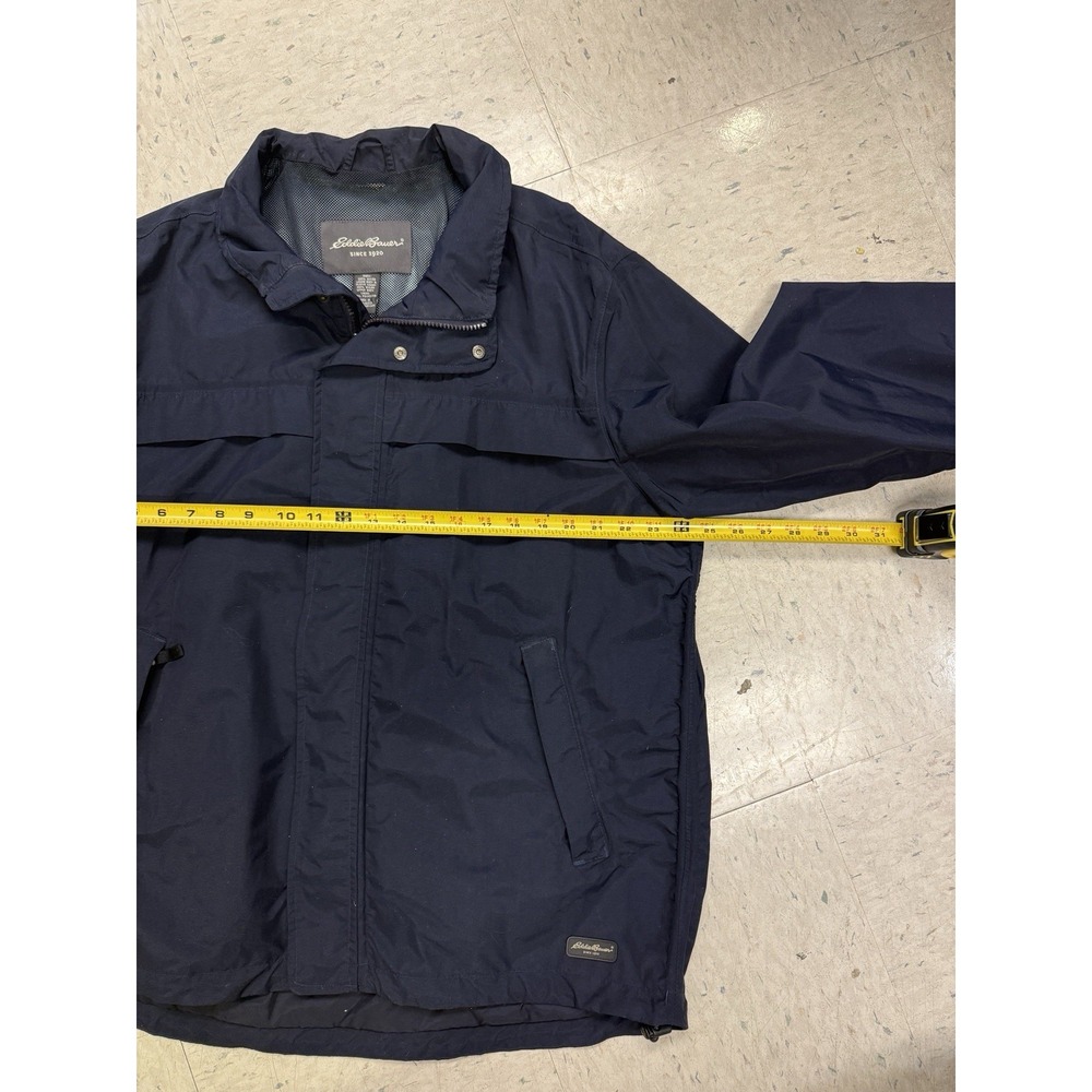 Eddie Bauer Lightweight Men's Jacket Navy Blue Size Large - Picture 3 of 7